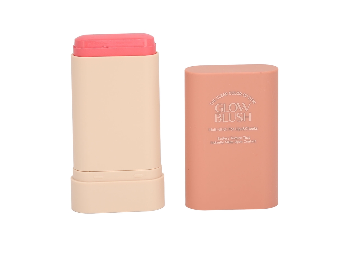 Blush em Bastão 30g - Hidratante Sólido com Cor para Casa e Viagem