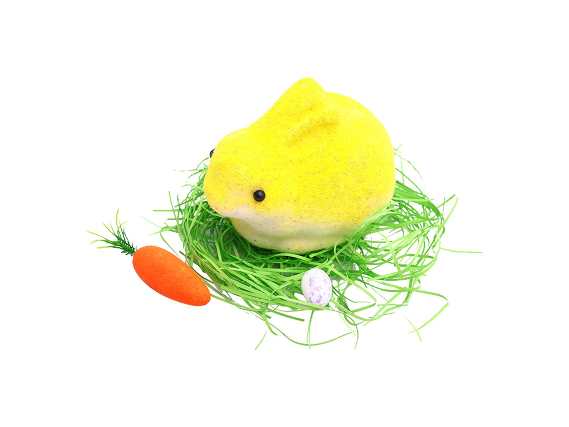 Pingente Ovo De Páscoa Coelho Cenoura Decoração Festiva Presente Cute