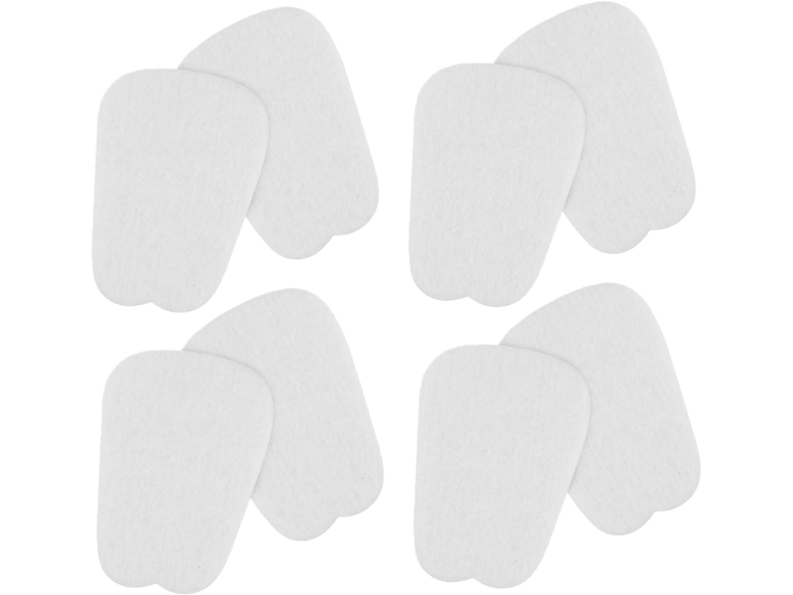 Partykindom 4-pares De Almofadas Gel Para A Parte Frontal Do Pé, Suporte Metatarsal, Autoadesivas, Para Calçados