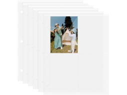 Levemolo Pochettes Pour Protection Pp Para 4 À Coleção Feuilles Cartes 40 Et Transparentes Par Compartiments