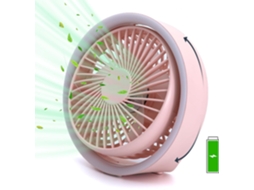Mini Ventilador Portátil De Mão, Pacote Com 6 Unidades, Ventilador Pessoal Pequeno E Recarregável Com 3 Velocidades