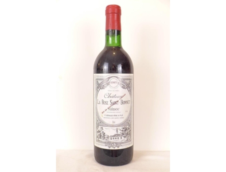 Vinho Tinto CHÂTEAU LA ROSE SAINT-BONNET 1985 (75 cl - 1 unidade)