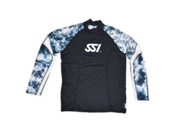 T-Shirt de Manga Comprida Protetor de Erupção Mulher Loose Fit Cinzento Xsssi