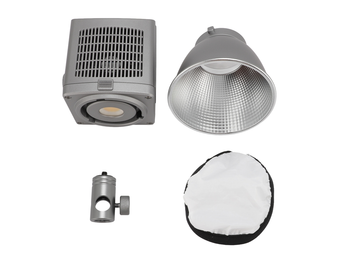Mini Light de vídeo com iluminação contínua de 55w controlada por app EOOCOO