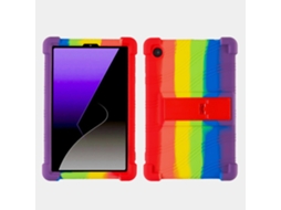 Capa Protetora E Capa De Borracha Macia Para Tablet Samsung Sm A11 De 8,7 Polegadas Sm X135g Cores Do Arco Íris Yunzii (conjunto De 4 Peças)