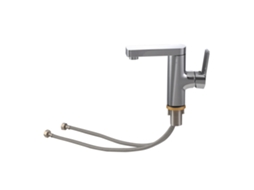 Torneira de Pia MARCA rotativa simples, com mangueira esticável, aço inox 304, G1/2