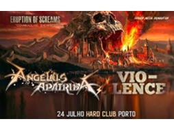 Bilhete ANGELUS APATRIDA + VIO-LENCE|PORTO