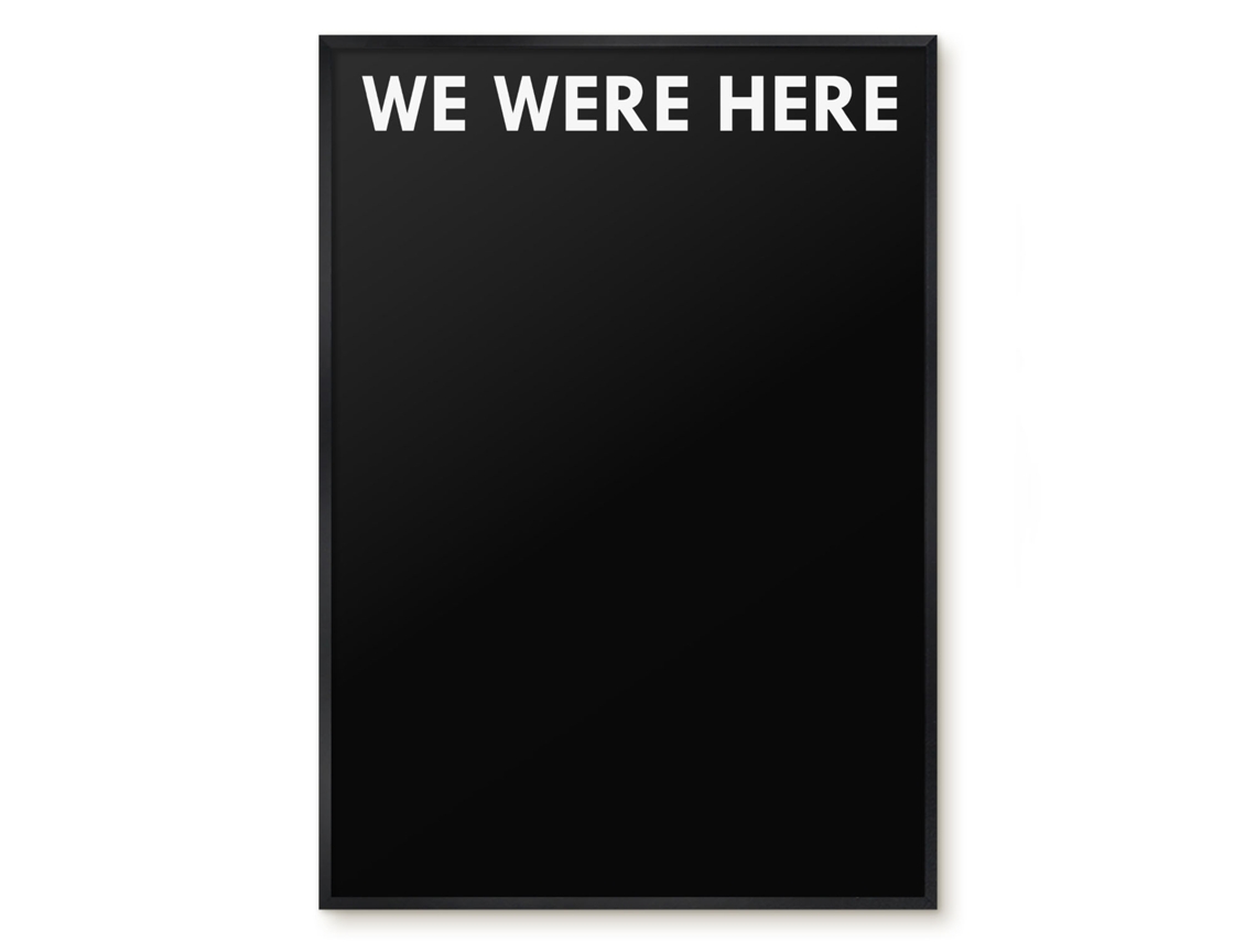 Magnetic Board For Wall We Were Here For The Bedroom Espelharte (70x100 Cm)