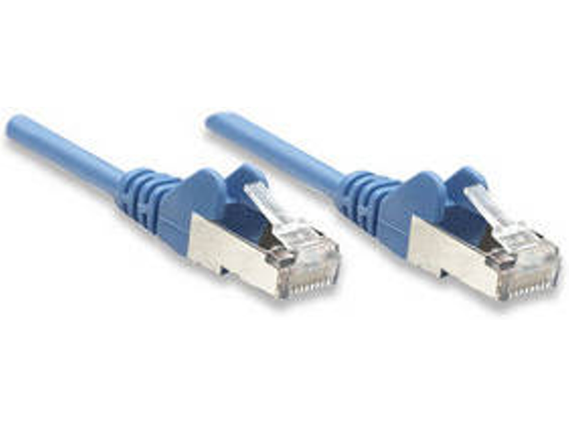 Cabo de Rede INTELLINET (RJ45 - 10 m - Azul)