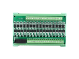 Placa Amplificadora Plc De 16 Canais Com Isolamento E Relé, Entrada E Saída Npn 12-36v Dc