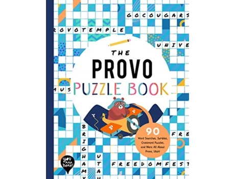 Livro The Provo Puzzle Book De You Are Here Books (inglês)