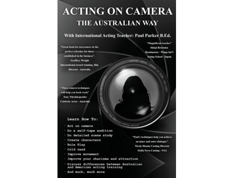 Livro Acting On Camera The Australian Way de Paul Parker (Inglês)