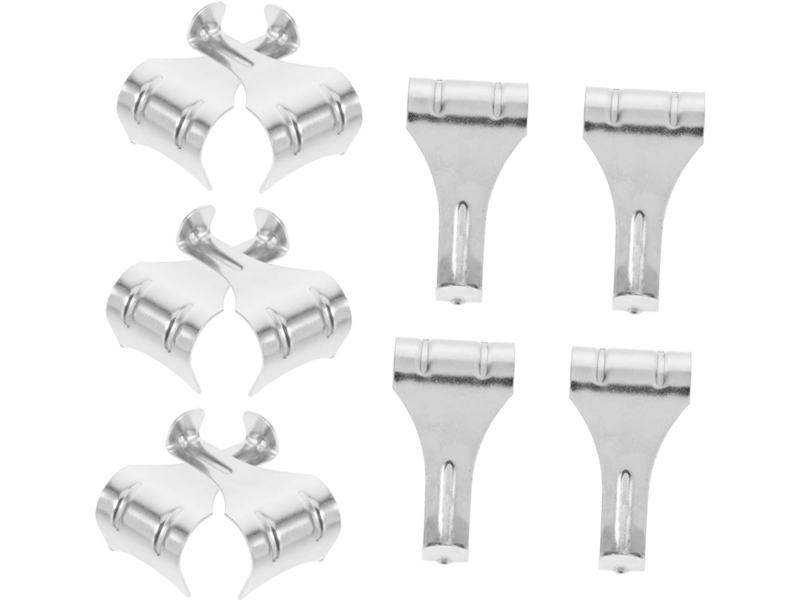 Ganchos De Trilho , 12 Peças, Para Pendurar Quadros, Metal Resistentes