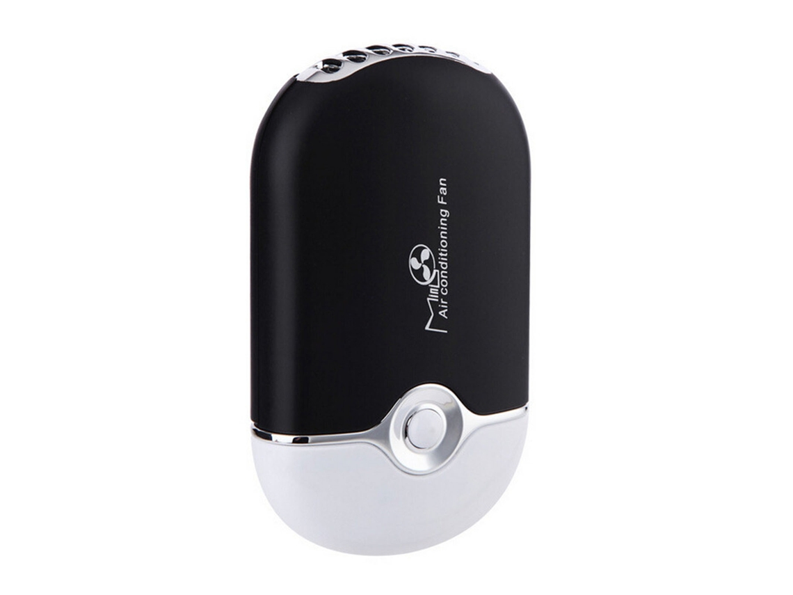 Ventilador De Cílios Elétrico Sem Lâmina Recarregável Usb Portátil De Mão Secador De Cílios Preto