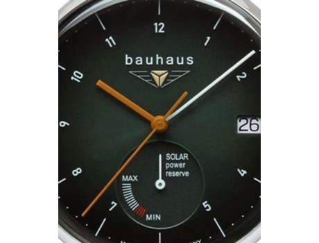Relógio masculino BAUHAUS com reserva de energia solar