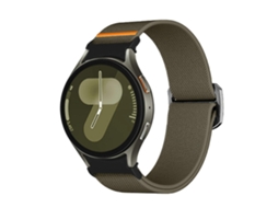 Pulseira De Nylon Elástica Com Botão Kalebol Para Samsung Galaxy Watch 5 Pro / 6 / 7