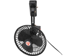 Ventilador Para Carro, Construção Robusta Em Metal, Operação Ultrassilenciosa, Ventilador De Encaixe 12v Com Plugue Para