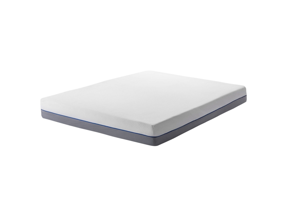 Colchão em espuma memória confortável BELIANI Glee de Poliéster Cinzento 160x200x20