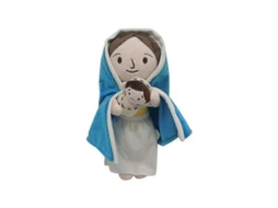2026 muñeco de Peluche de Jesucristo Y La Virgen María, Juguete Religioso, Regalo de Navidad, Salvador