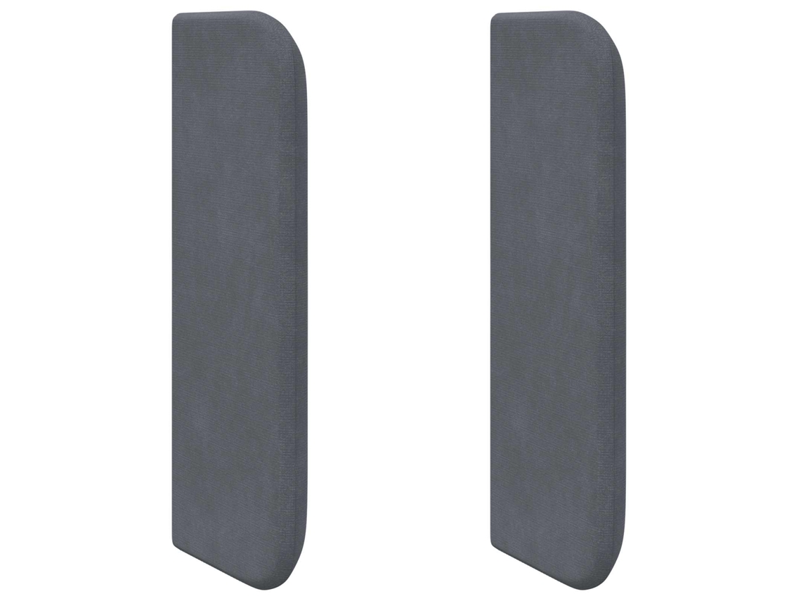 Orelha de Cabeceira Cinzeto 40,5 X 40,5 X 4 Cm Veludo MAISON EXCLUSIVE