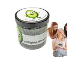 de Afirmação, 30 Mensagens com para a Mãe, X Cm Cartões Energia Abacate, Inspiradoras Frases Divertidas, CHABERLU