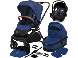 Carrinho Multifuncional De Bebê Lionelo Mika 3 Em 1 - Até 22kg - Carrinho, Alcofa, Cadeirinha Para Auto E Acessórios, Azul