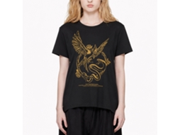 Rockinstone Hunger Games Movie Boss Fight Simple Black Adult T-shirt Size:l