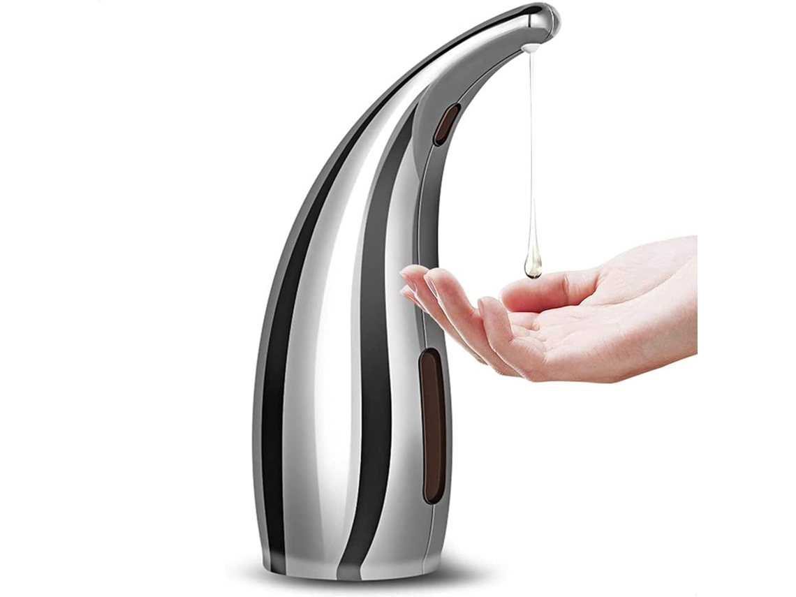 Dispensador Automático De Sabão, Capacidade De 300ml, Com Sensor Infravermelho E Base Antiderrapante, Classificação De Impermeabilidade Ipx6.