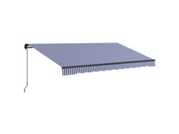 Toldo Solar para Terraço com manivela resistente às intempéries 400x300cm BTFORUS