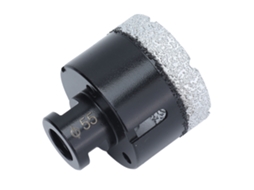 Broca De Diamante Para Furadeira, Serra De Buraco Para Mármore, Granito E Telhas Cerâmicas, 55mm