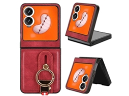 Capa De Celular Com Pulseira De Couro