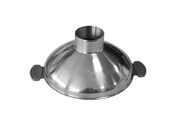 Funil De Cozinha Magiclulu, De Grande Diâmetro E Fácil Segurar, Com Alça Dupla Em Aço Inoxidável, Ideal Para Uso