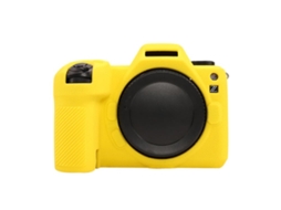 Capa Protetora de Silicone Macio com Textura de Lichia para Nikon Z6iii Amarelo XIAOMOYU