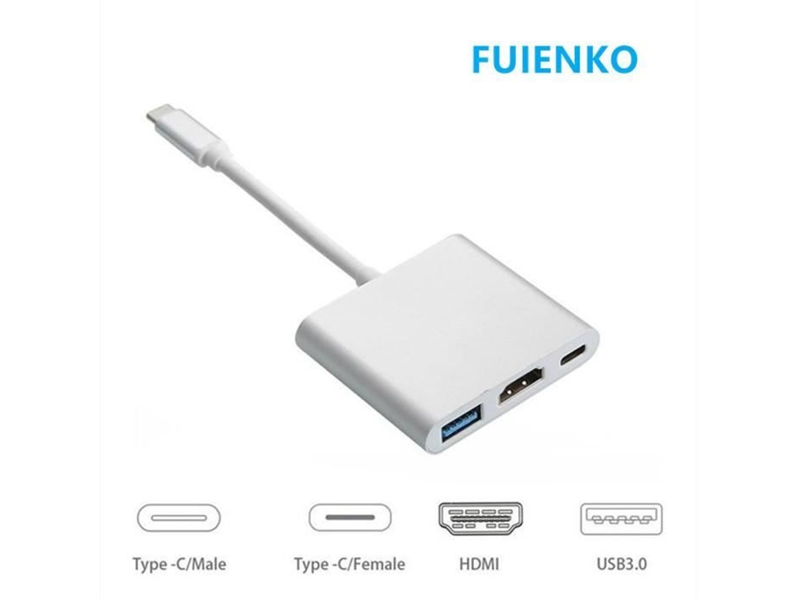 Adaptador Usb 3.0 Tipo C Usb C Para Hdmi Fuienko