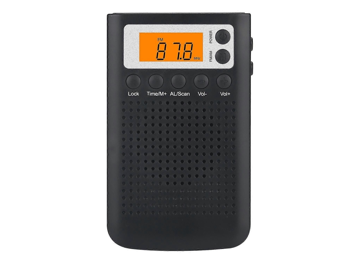 Fm Am Wireless Rádio Digital Mini Rádio Portátil Rádio Elétrico Com Alto-falante