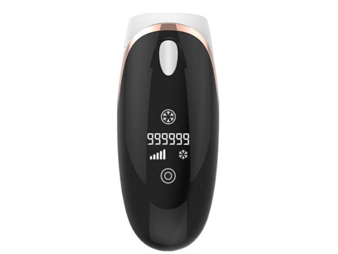 Depiladora De Luz Pulsada Ipl 990.000 Flashes, Com 2 Modos E 5 Níveis De Energia Yizhood (preto)