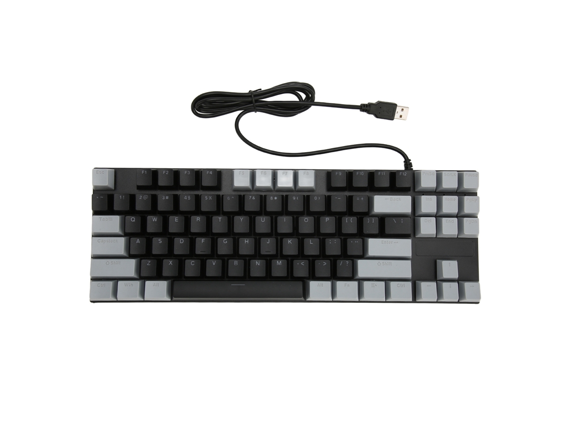 Teclado Mecânico LAXISCREED 87 Teclas Switch Azul Rgb