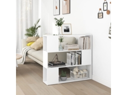 Vidaxl Estante/divisória 100x24x94 Cm Branco