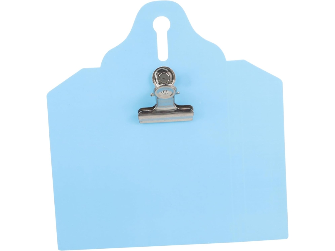 Prancheta de amamentação Zerodeko, em plástico resistente, tamanho médio, azul e transparente, suporte simples e prático para