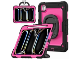 Capa de silicone híbrida para tablet Webake com alça de ombro para iPad Pro 11 (2024)