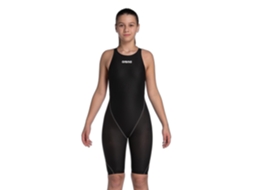 Fato de Banho de Menina para Natação ARENA Powerskin St Next Preto (10/11 anos)