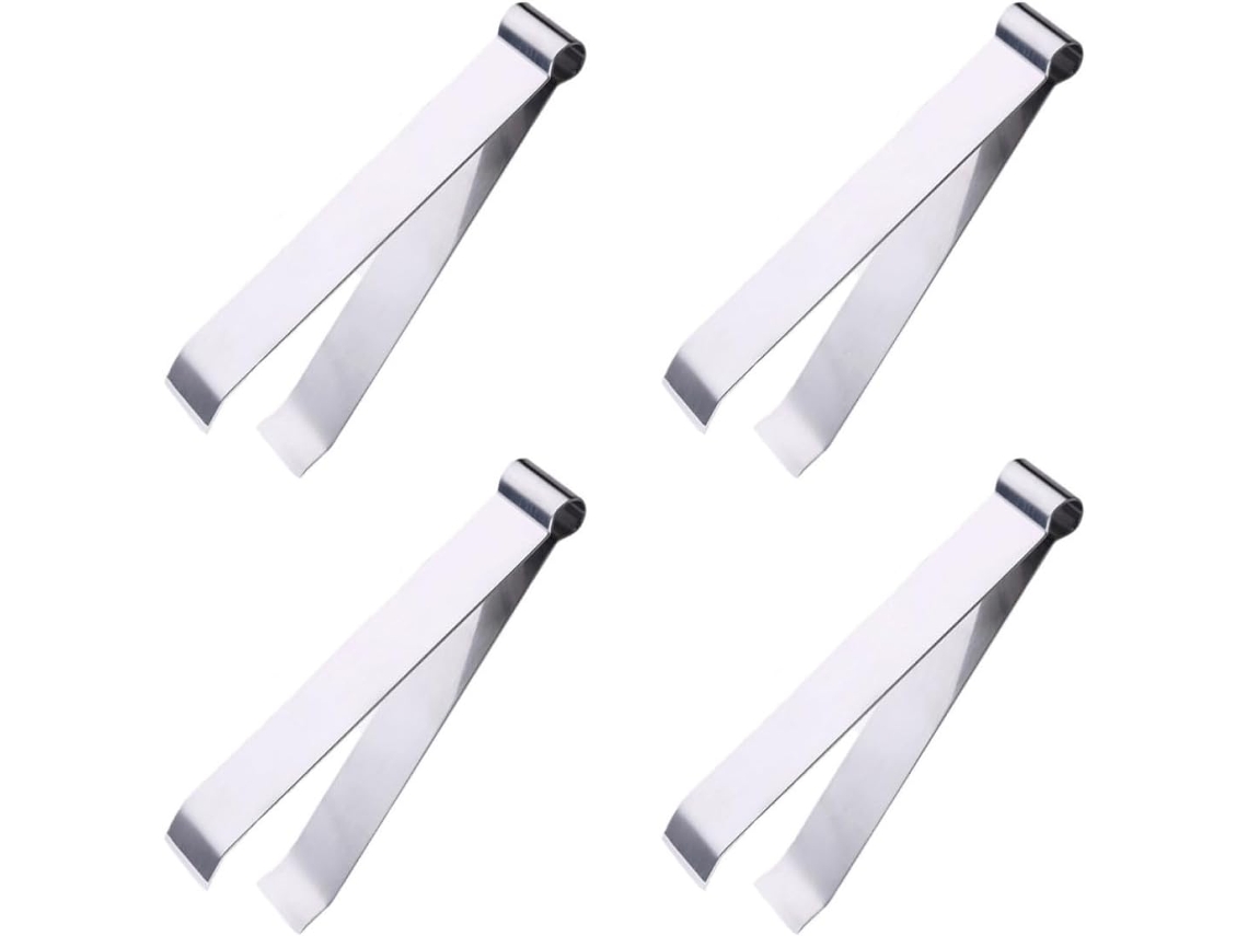 Clipes Multifuncionais Com Design Ergonômico, Conjunto De 4, Puxador De Lã Em Aço Inoxidável