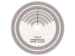 Ferramenta De Calibração De Disco Estroboscópico Em Acrílico Branco