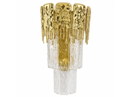 Aplique de Parede de Cristal PIBAOGU Asled 667 (dourado)