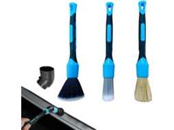 Escova Genérica Para Limpeza Detalhada Do Interior Do Carro, Kit De Limpeza Automotiva, Equipamento Gokoco
