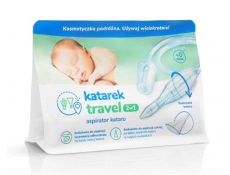 Aspirador De Nariz Katarek Travel 2 Em 1, 1 Unidade Duna