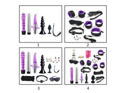 Conjunto De 6 Ferramentas De Inserção Para Brinquedos Sexuais Masculinos Adultos