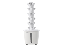 Sistema Hidropónico Vertical 30 Vasos 6 Níveis Tanque 20l Com App Tekmaquinas