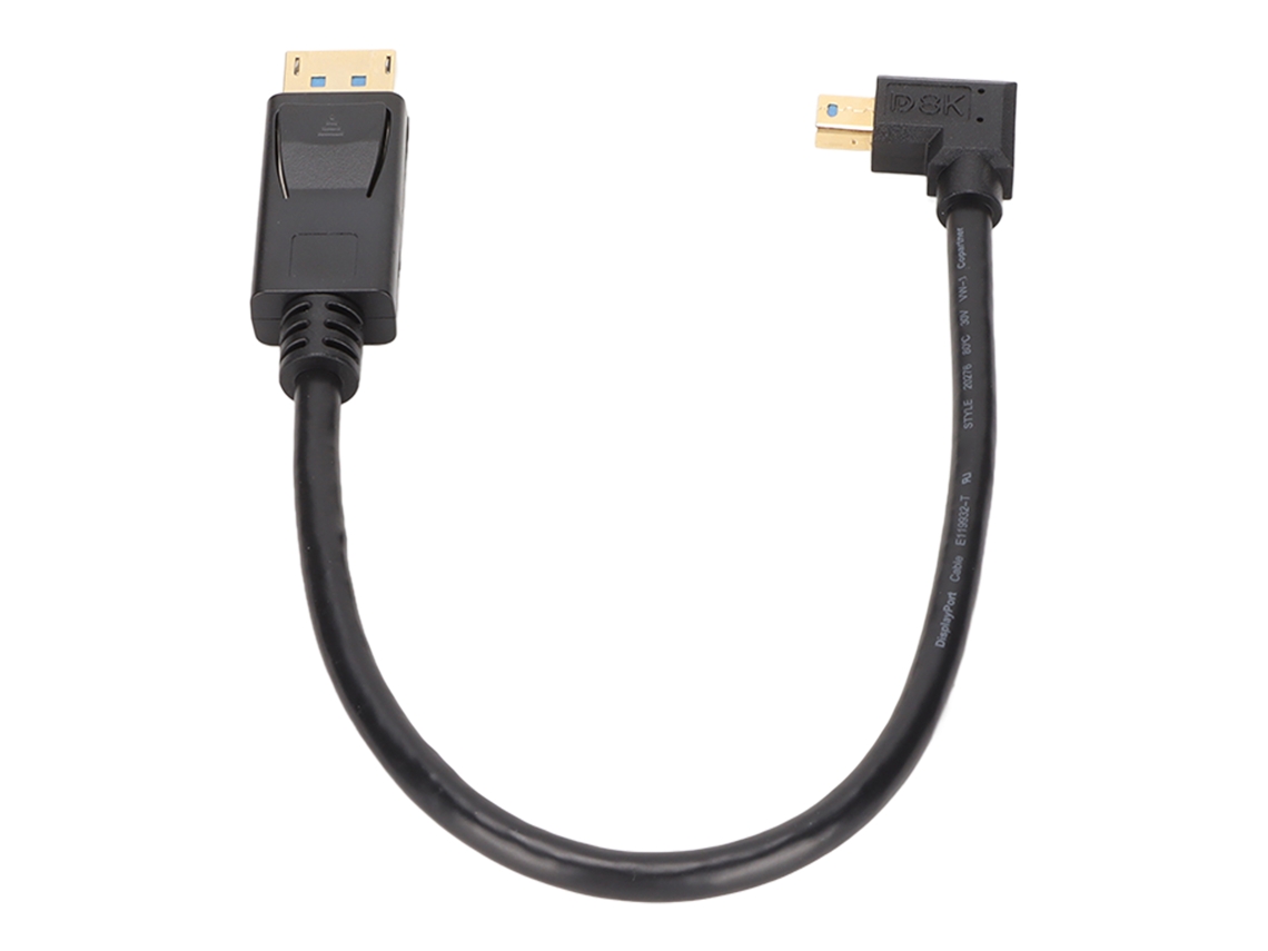 Aetheria adaptador Dp para Minidp Bidirecional 8k 60hz 4k 144hz Comprimento 30cm Preto