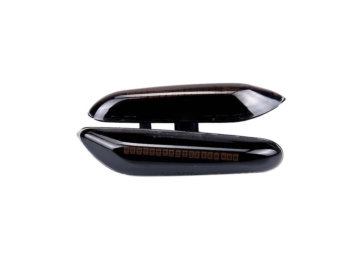 2 Peças de Luzes de Sinalização Lateral Dinâmicas em Led com Pisca Sequencial para Bmw E46 E36 E60 E61 E90